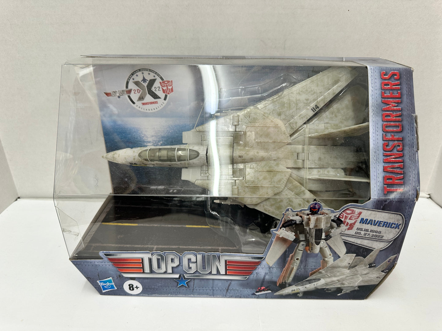 Transformers Top Gun MAVERICK Version 2 F-14 Tomcat Jet Figure Mashup