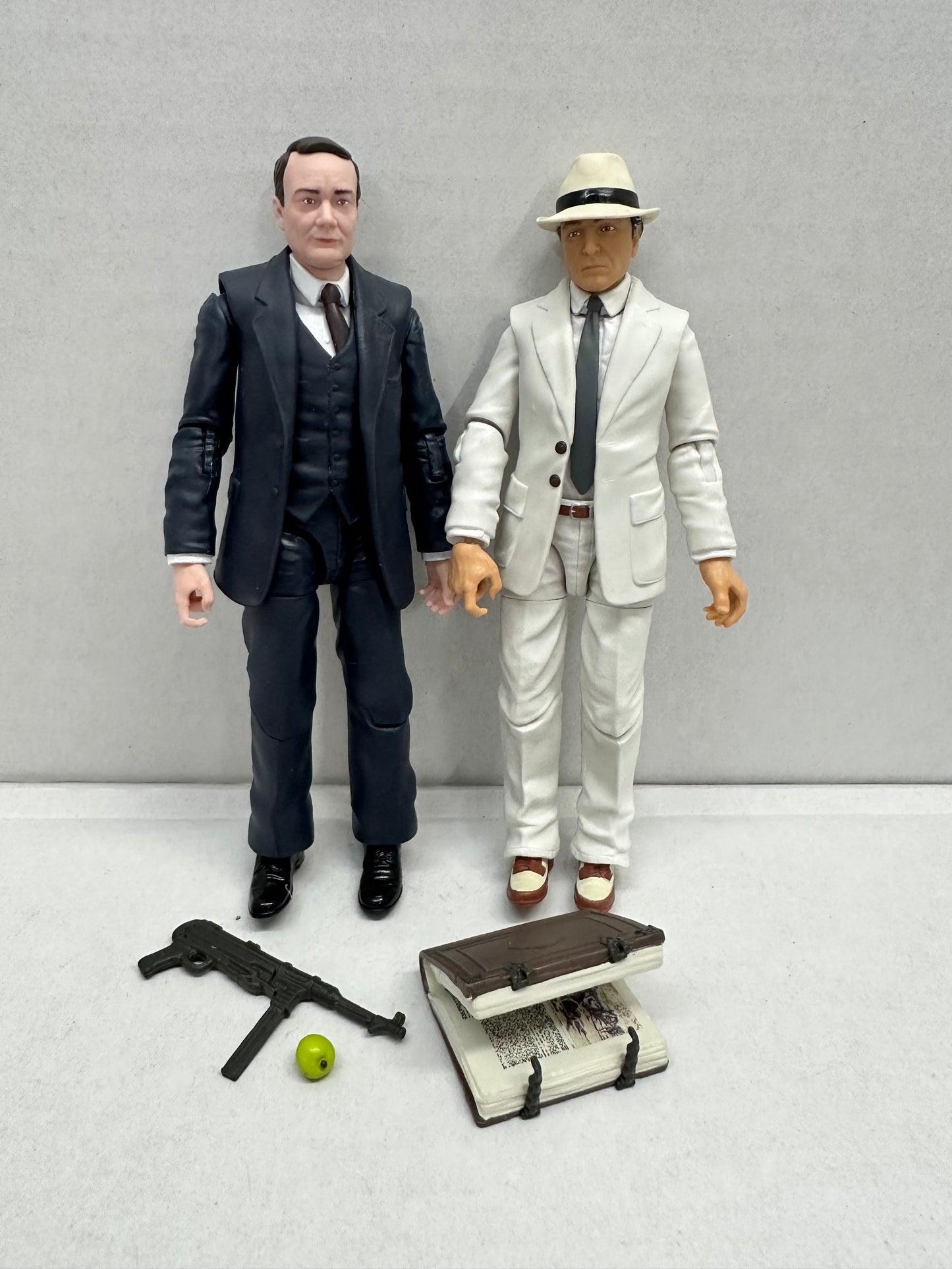 Indiana Jones Adventure Series Figure 2 Pack Marcus Brody Rene Belloq Loose Comp