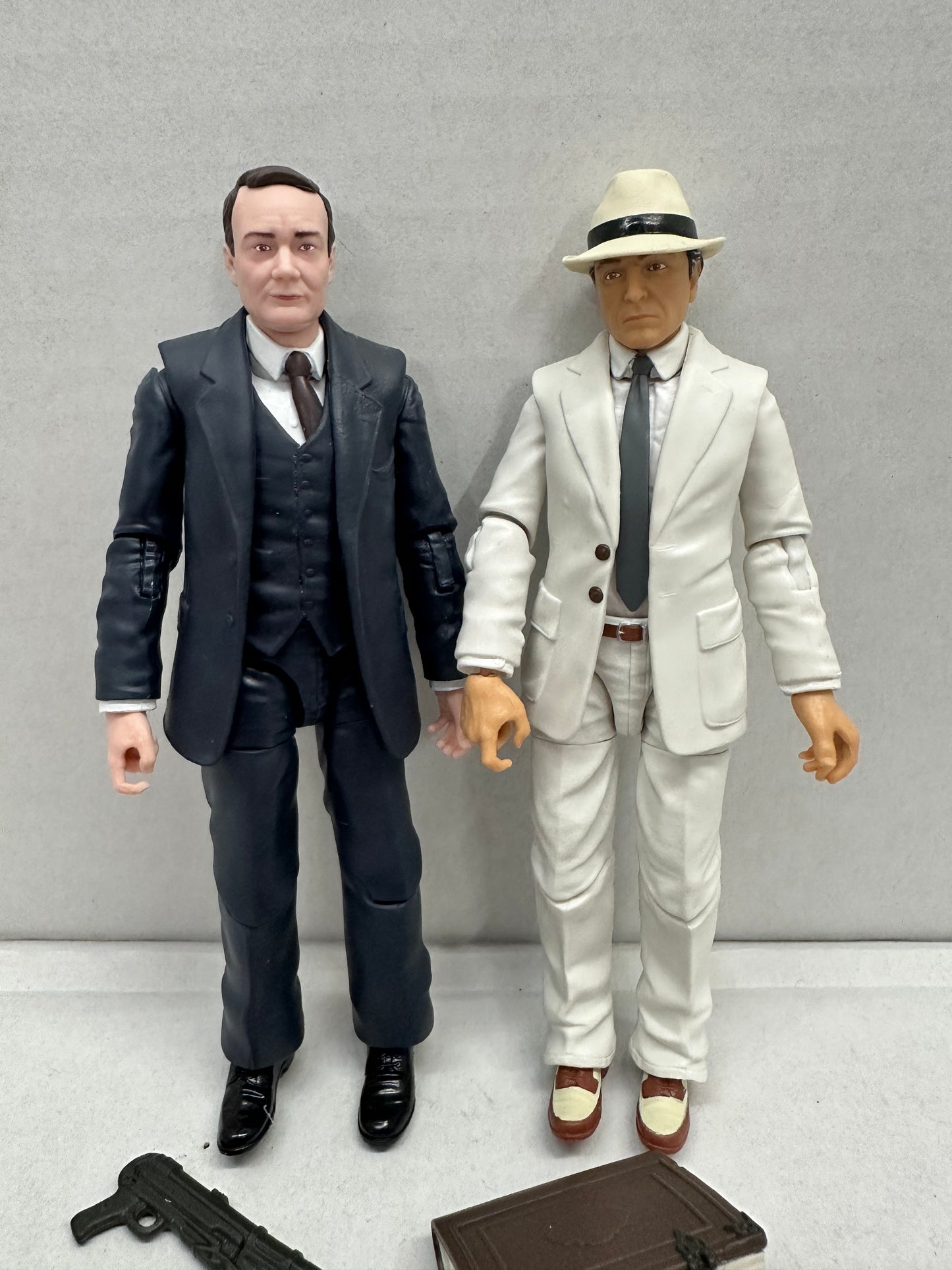 Indiana Jones Adventure Series Figure 2 Pack Marcus Brody Rene Belloq Loose Comp