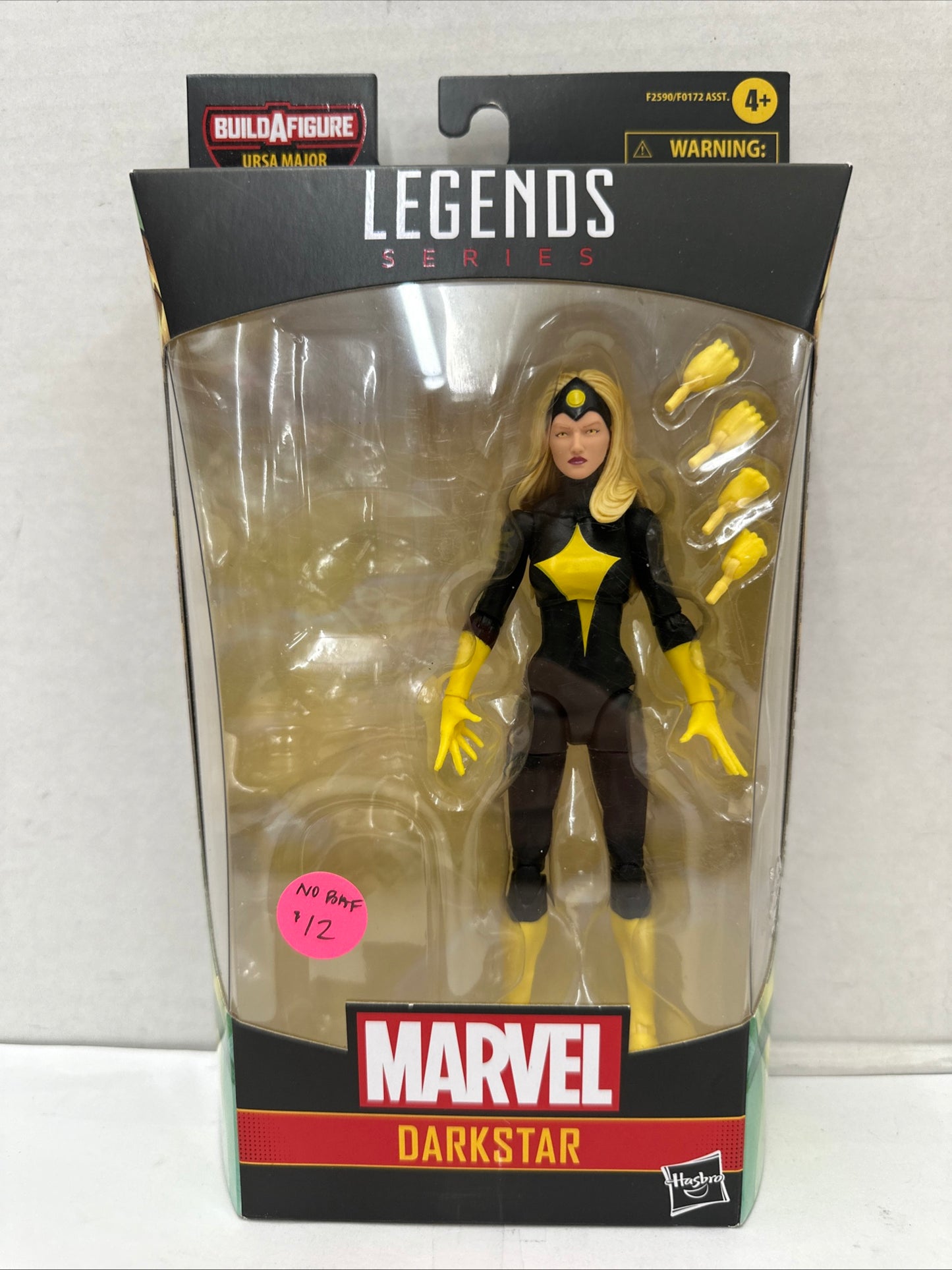 Darkstar Marvel Legends Ursa Major BAF Series Hasbro Action Figure - No BAF