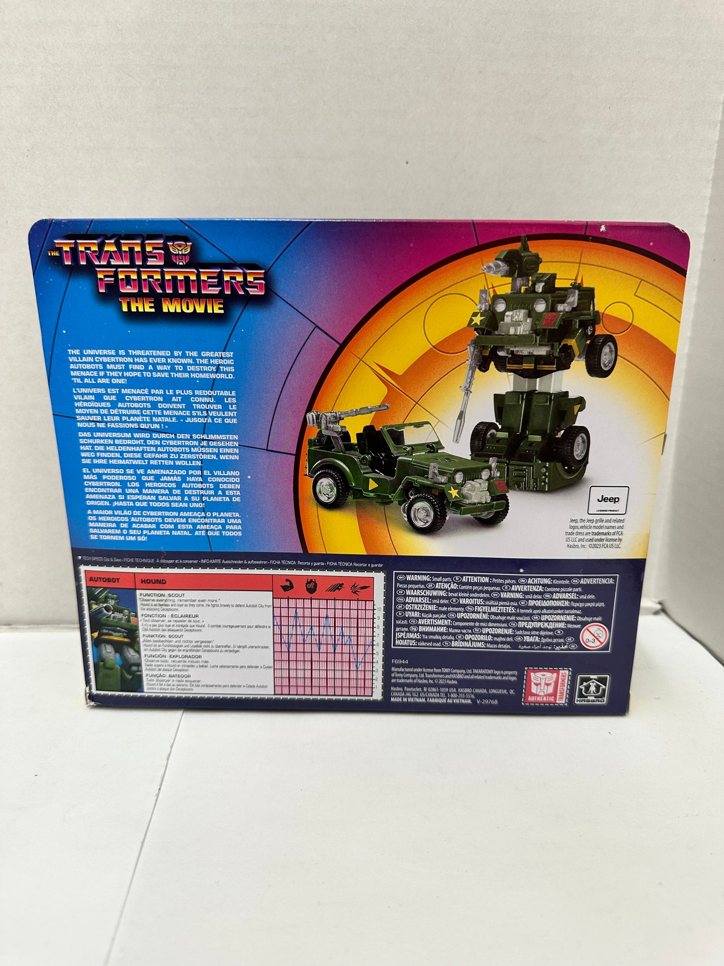 Transformers The Movie Retro Autobot Hound