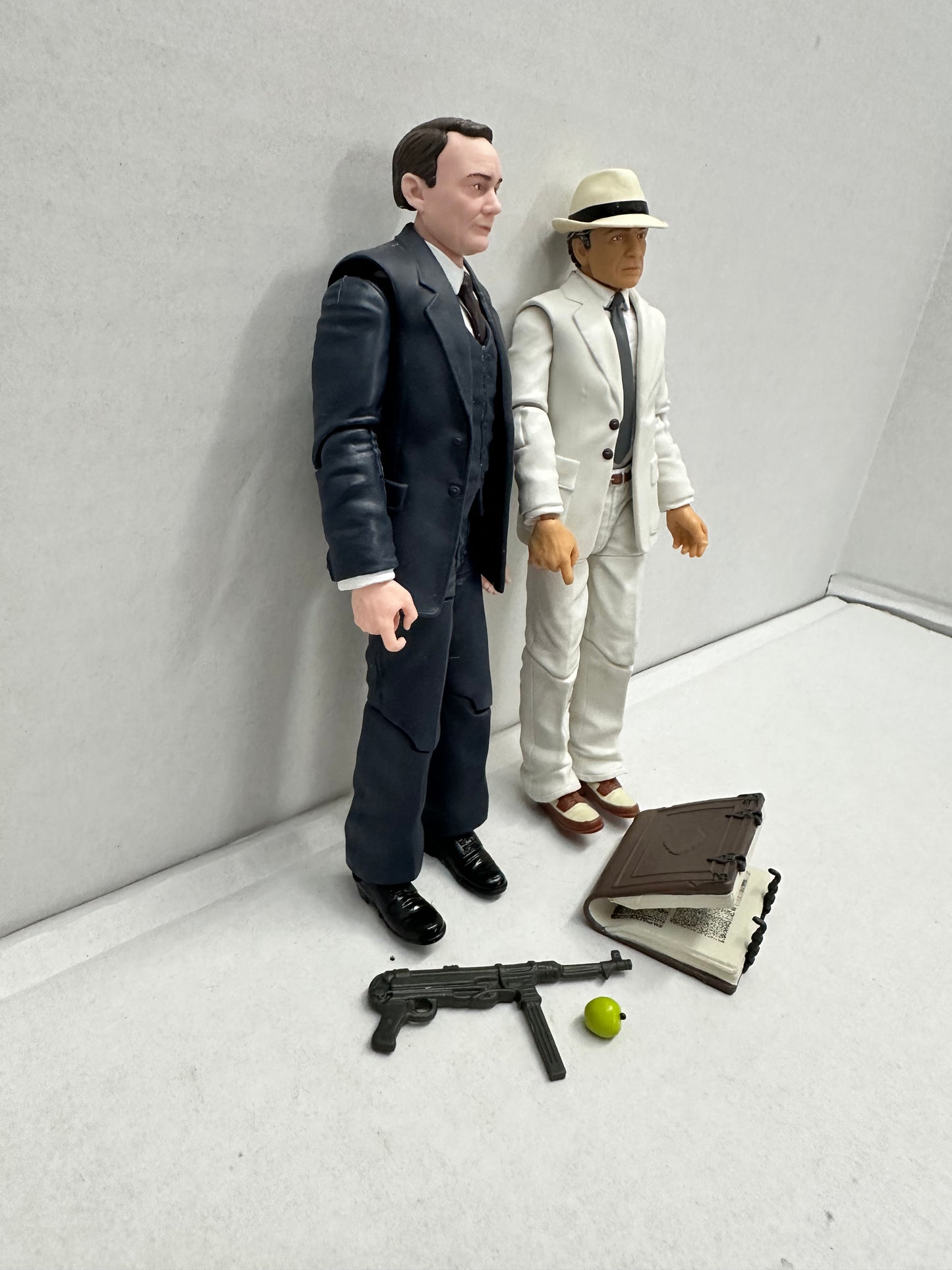 Indiana Jones Adventure Series Figure 2 Pack Marcus Brody Rene Belloq Loose Comp