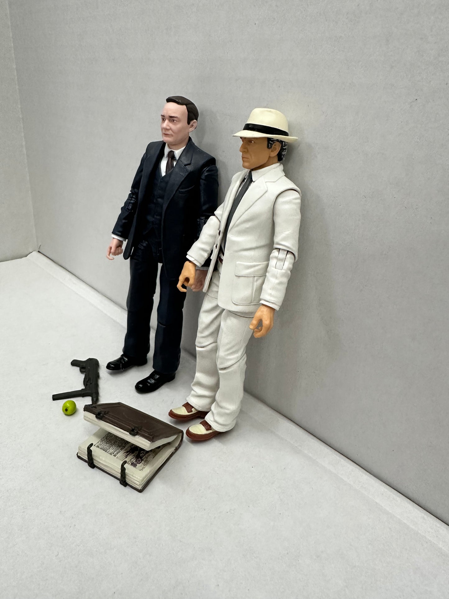 Indiana Jones Adventure Series Figure 2 Pack Marcus Brody Rene Belloq Loose Comp