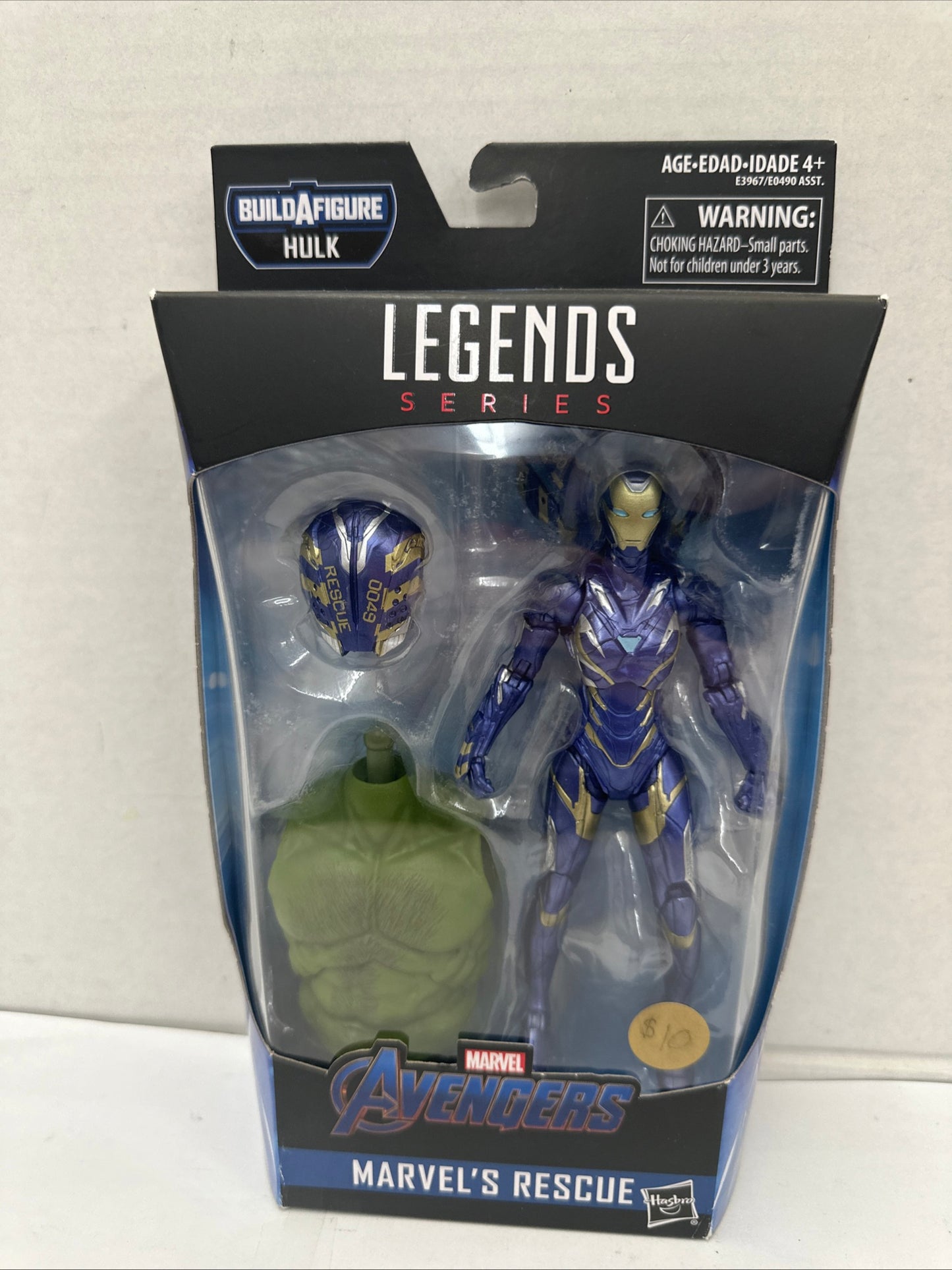 Marvel Legends Hasbro Endgame Hulk BAF Series RESCUE PEPPER POTTS