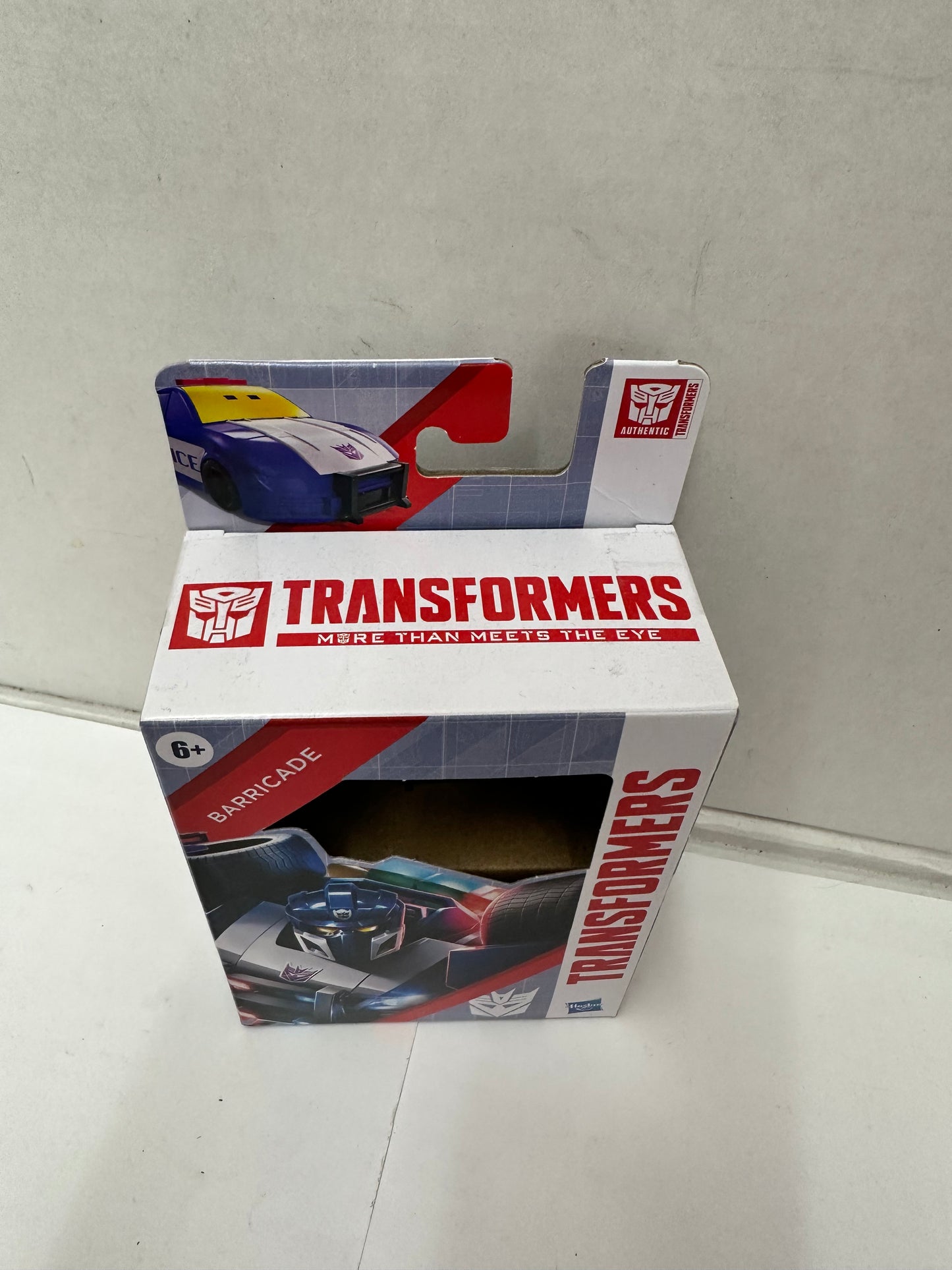 TRANSFORMERS AUTHENTICS BRAVO FIGURES WAVE 1 DECEPTICON ENFORCER BARRICADE