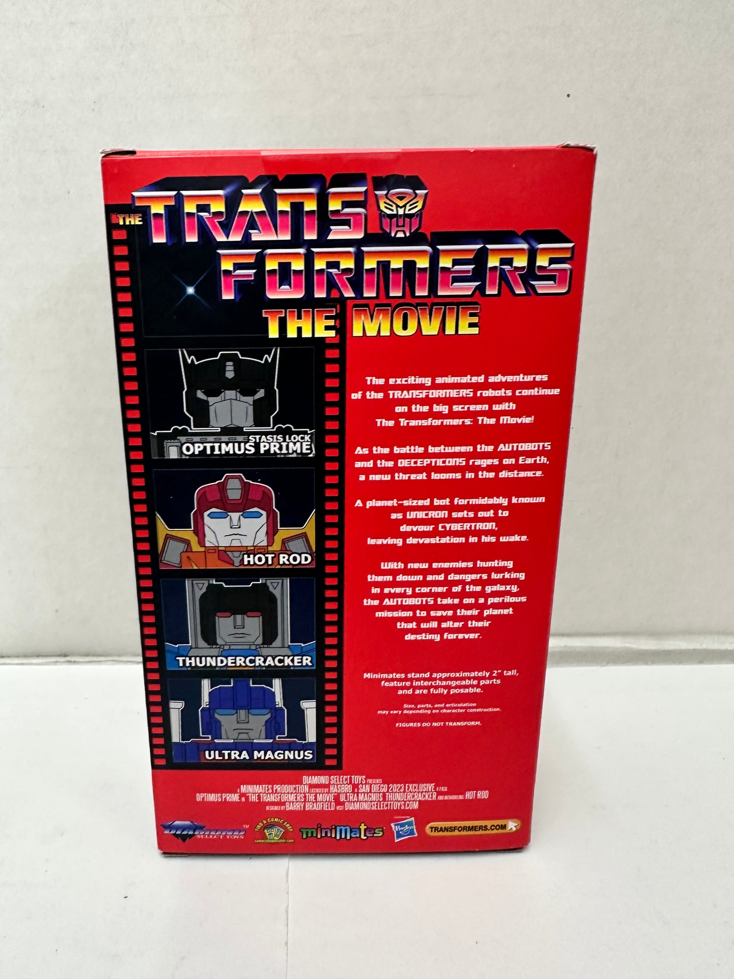 Transformers Minimates VHS Figures Set 2023 Diamond Select Toys