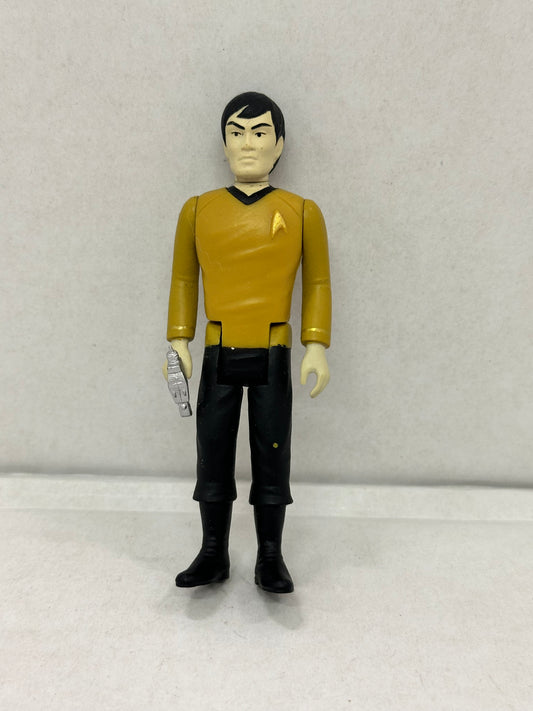 Funko Super7 ReAction Classic Star Trek Hikaru Sulu Action Figure With Weapon