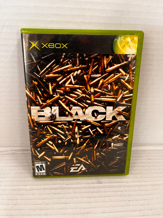 Black (Microsoft Xbox, 2006) Cib Complete