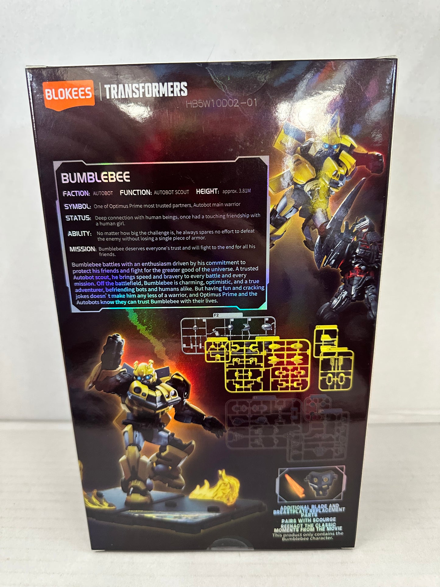Blokees Transformers Classic Class 02 Bumblebee Model