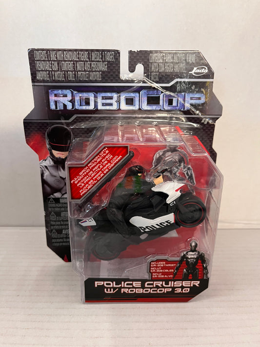 Jada Toys Robocop Police Cruiser w/ Robocop 3.0 Action Figure