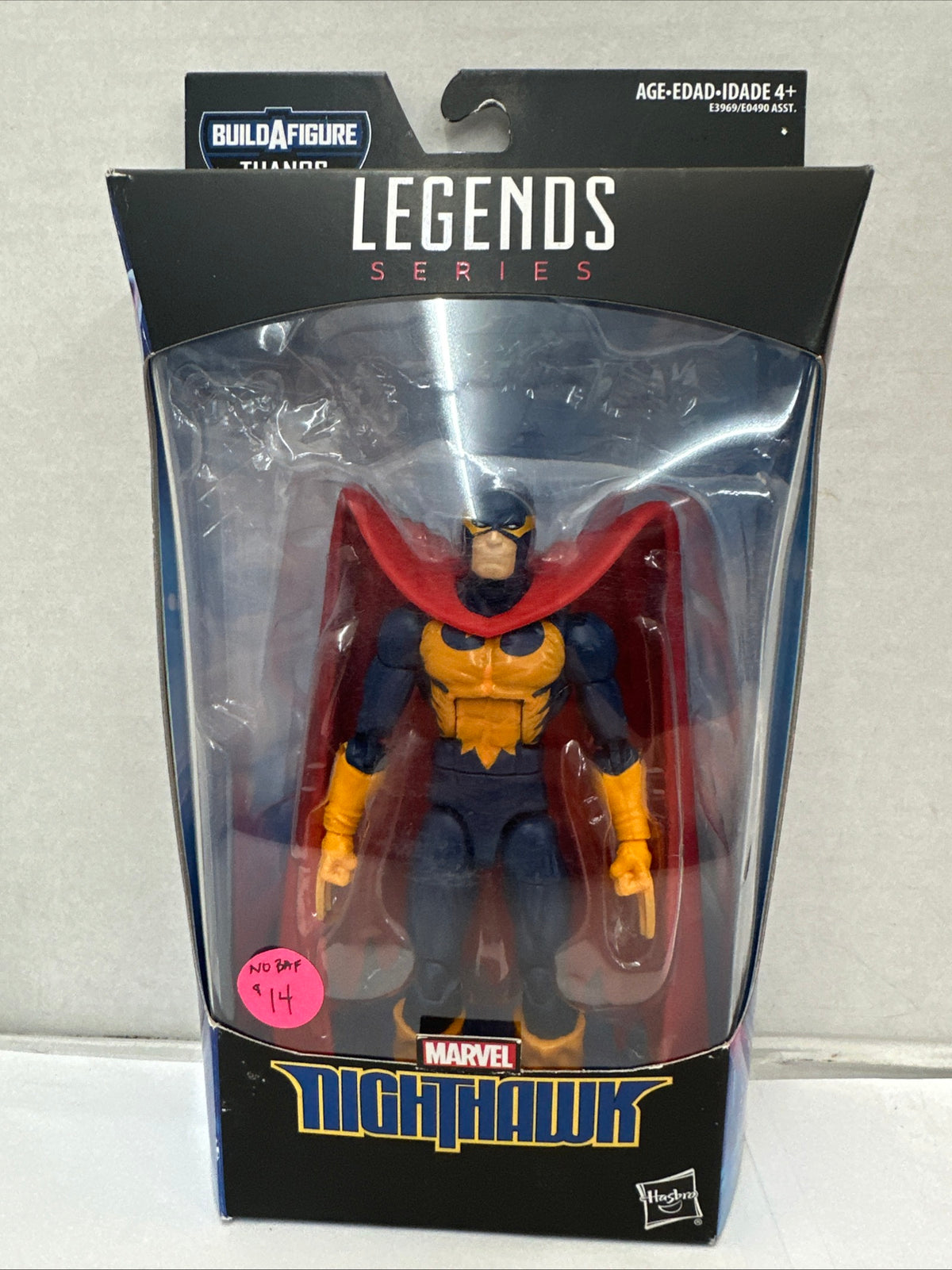 NightHawk - Marvel Legends Hasbro Figure BAF Thanos Avengers (NO BAF)