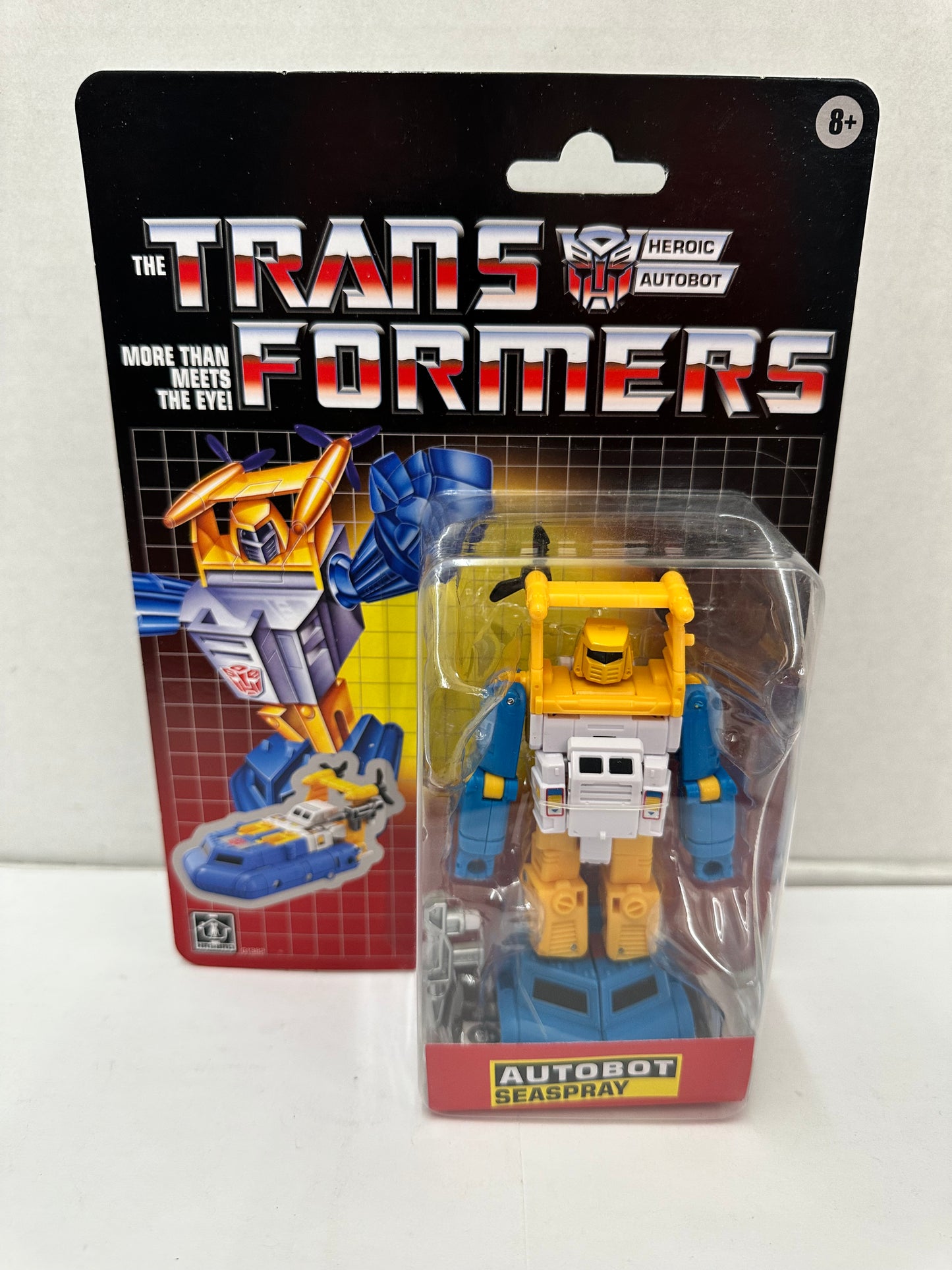 Transformers Retro Cardback Deluxe G1 Autobot Seaspray