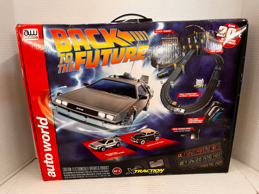 RARE! Back To The Future AW  Extraction Slot Car Set