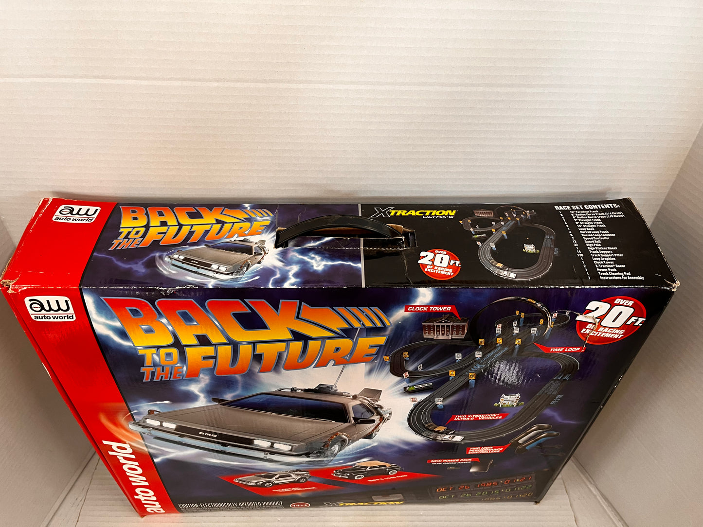 RARE! Back To The Future AW  Extraction Slot Car Set