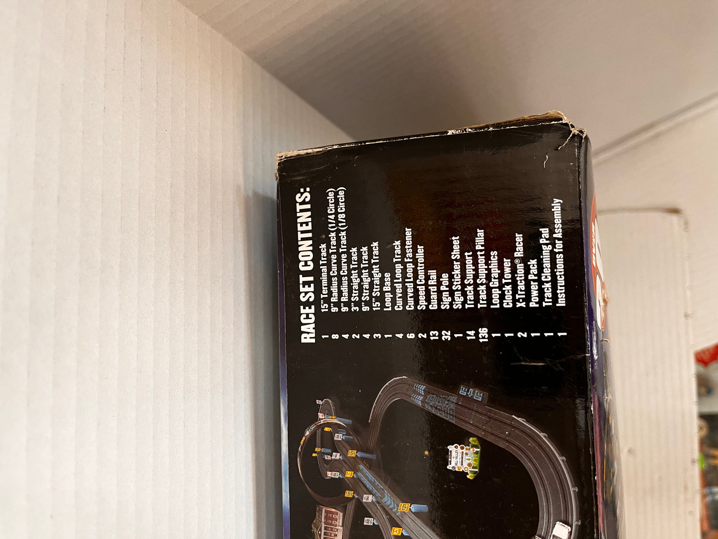RARE! Back To The Future AW  Extraction Slot Car Set