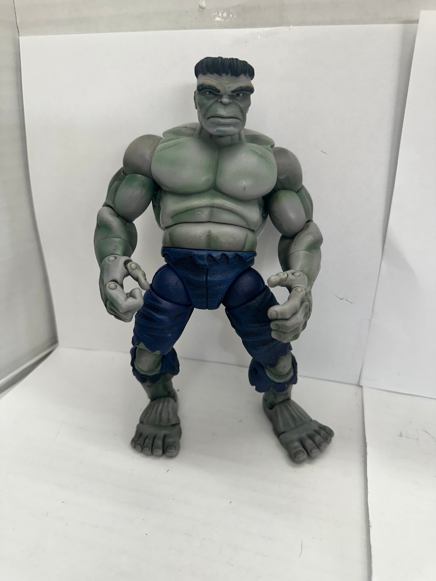 ToyBiz Marvel Legends Galactus BAF Series Grey Hulk - NO BAF Piece