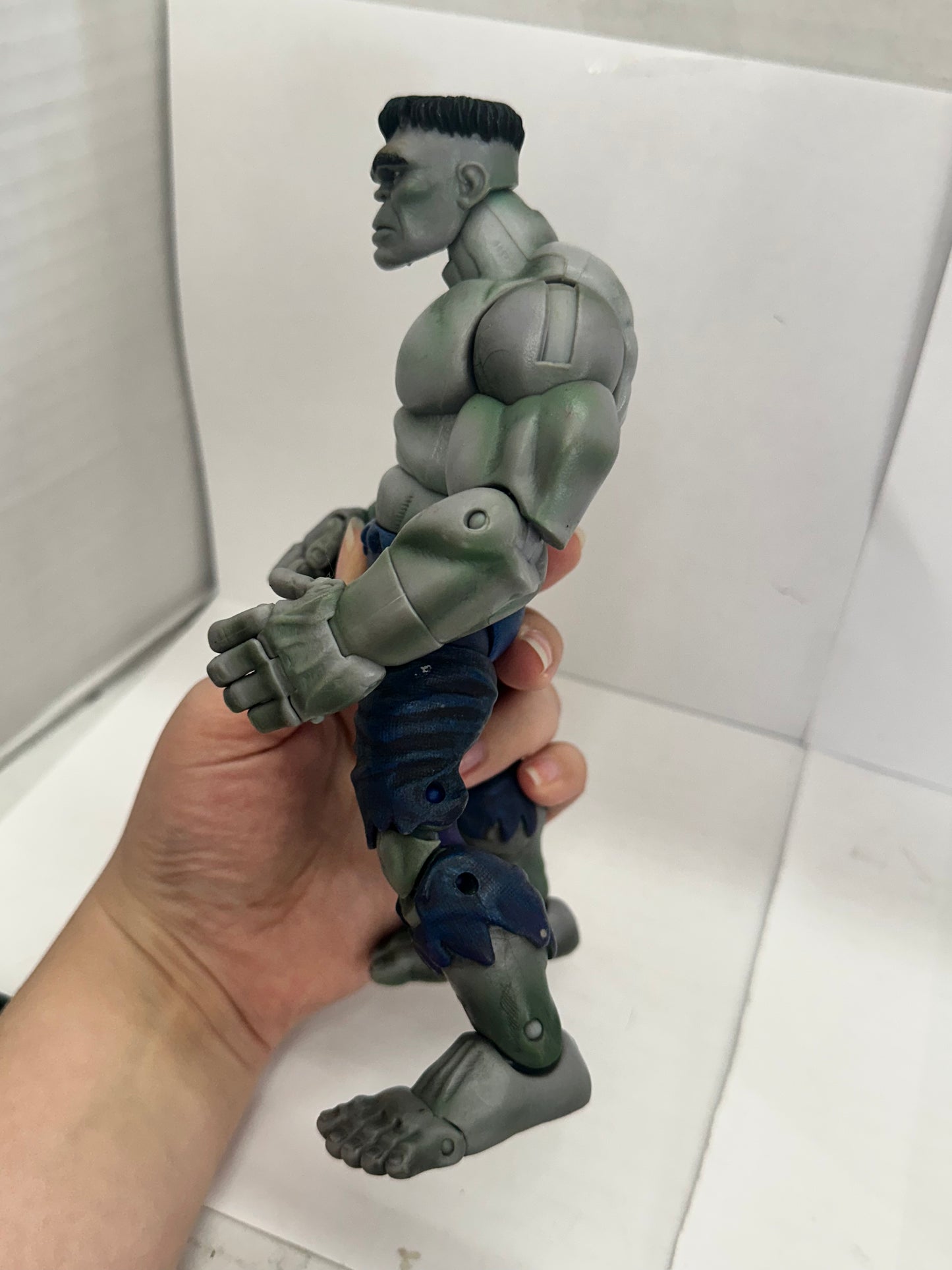 ToyBiz Marvel Legends Galactus BAF Series Grey Hulk - NO BAF Piece