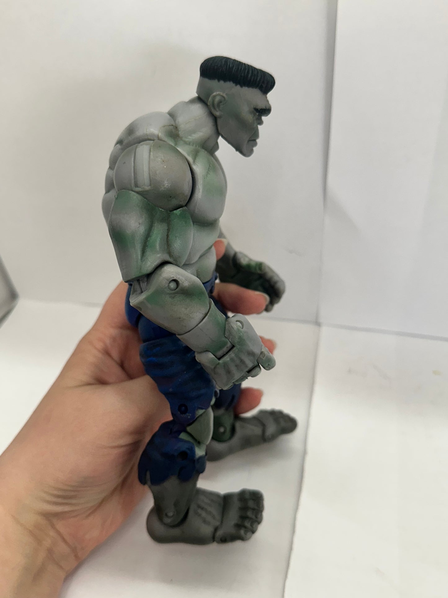 ToyBiz Marvel Legends Galactus BAF Series Grey Hulk - NO BAF Piece