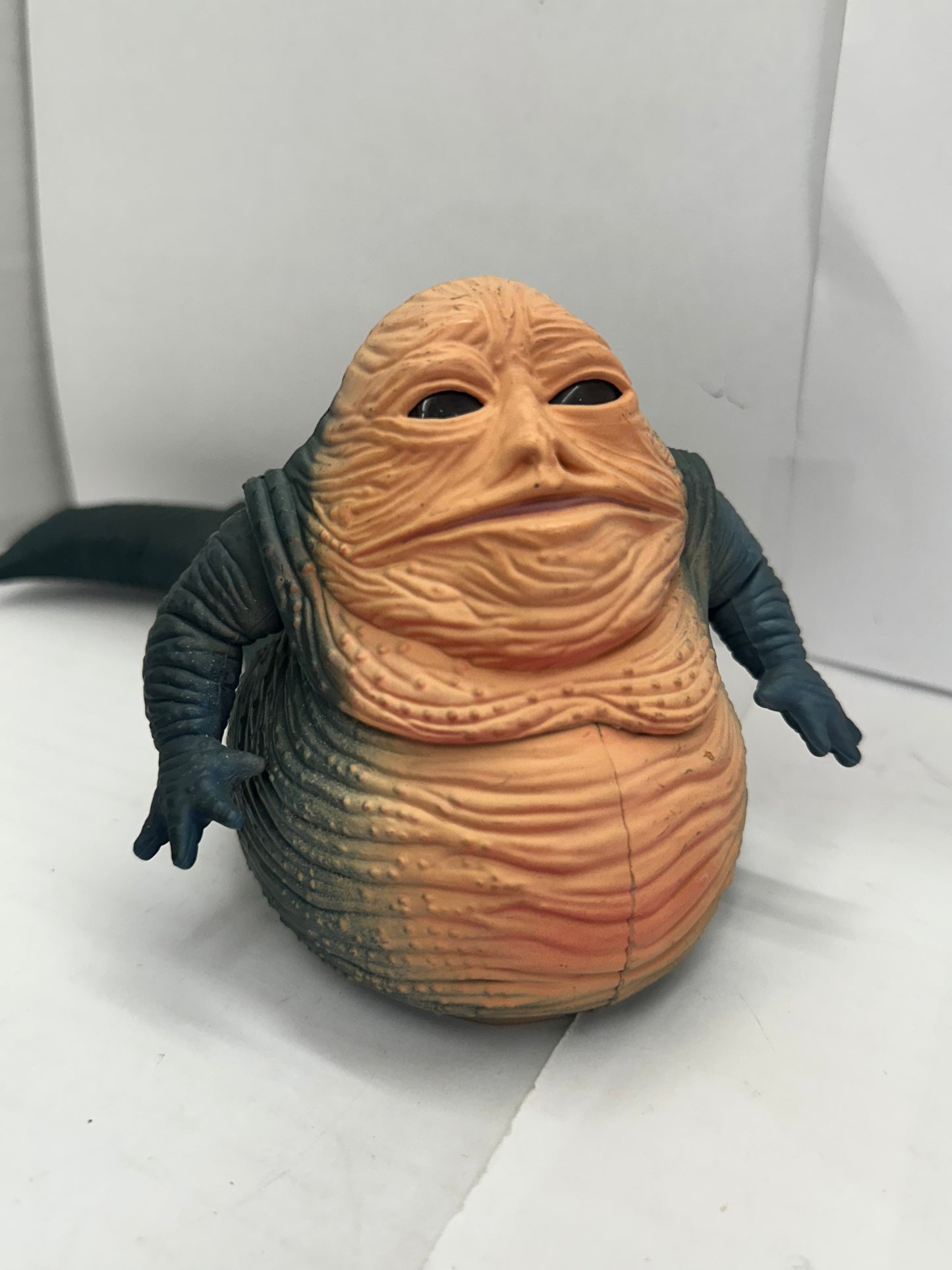 1997 Kenner Star Wars Jabba the Hutt 10" Action Figure Vtg Power of the Force