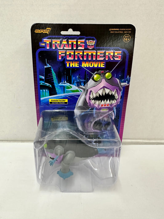 Sharkticon Transformers Super7 Reaction Retro 2022