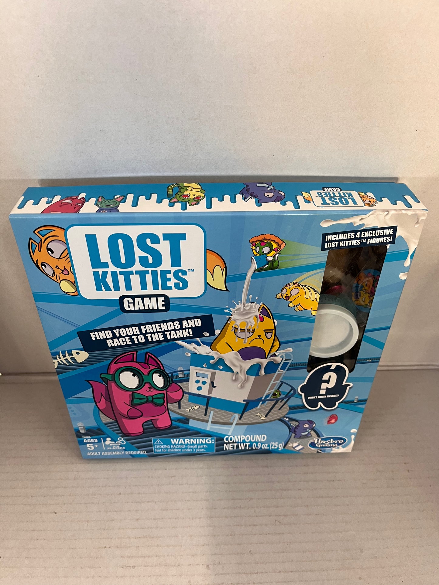 New Lost Kitties Board Game by Hasbro 2-4 Players Ages 5+