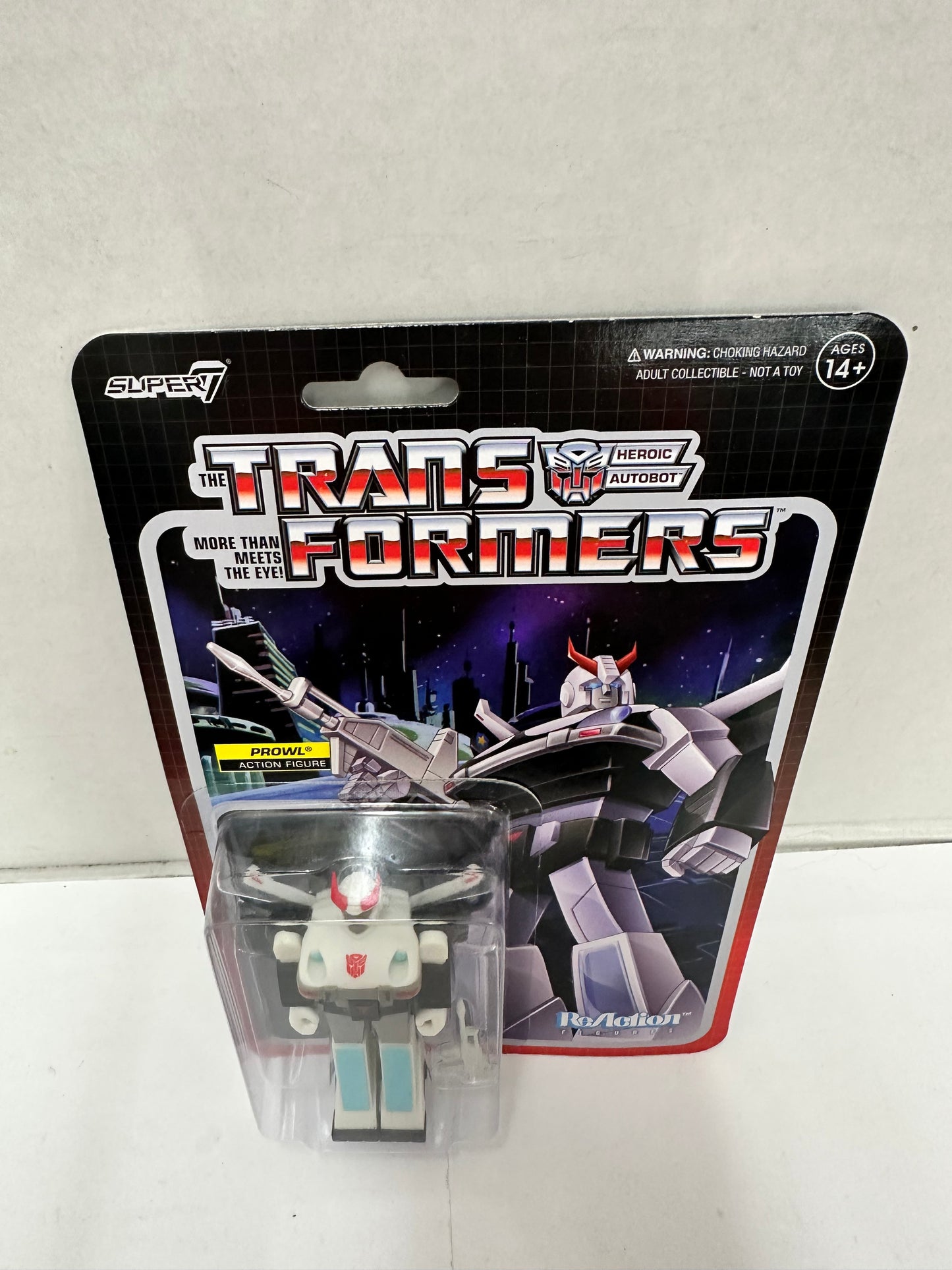 Transformers ReAction Wave 5 Prowl Action Figure Super7 Heroic Autobot 2021