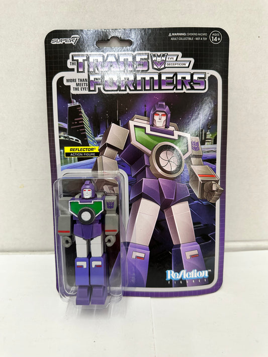 Super7 Transformers Reflector ReAction Figures Wave 5 Action Figure