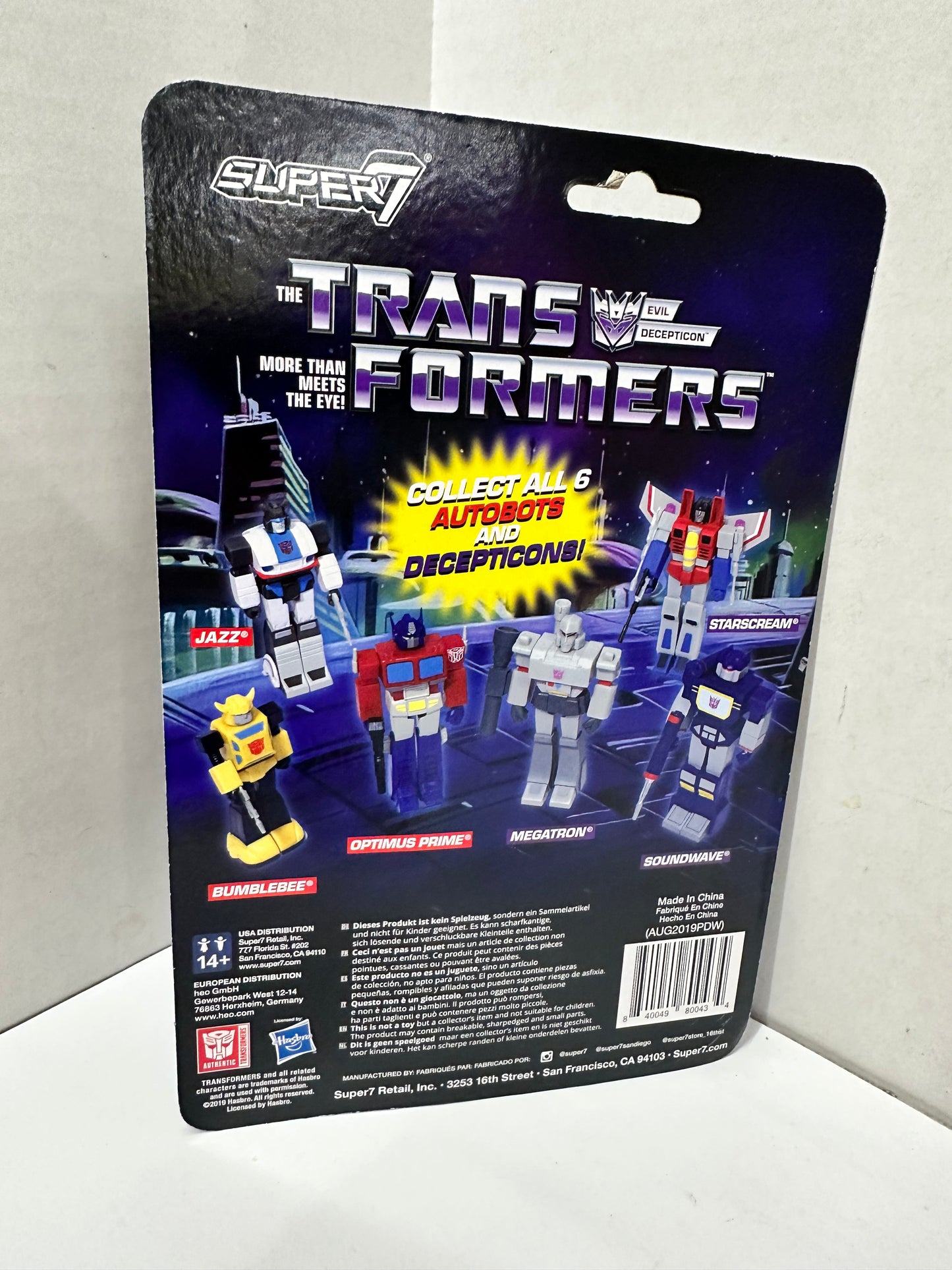 Transformers Reaction Figure - Starscream