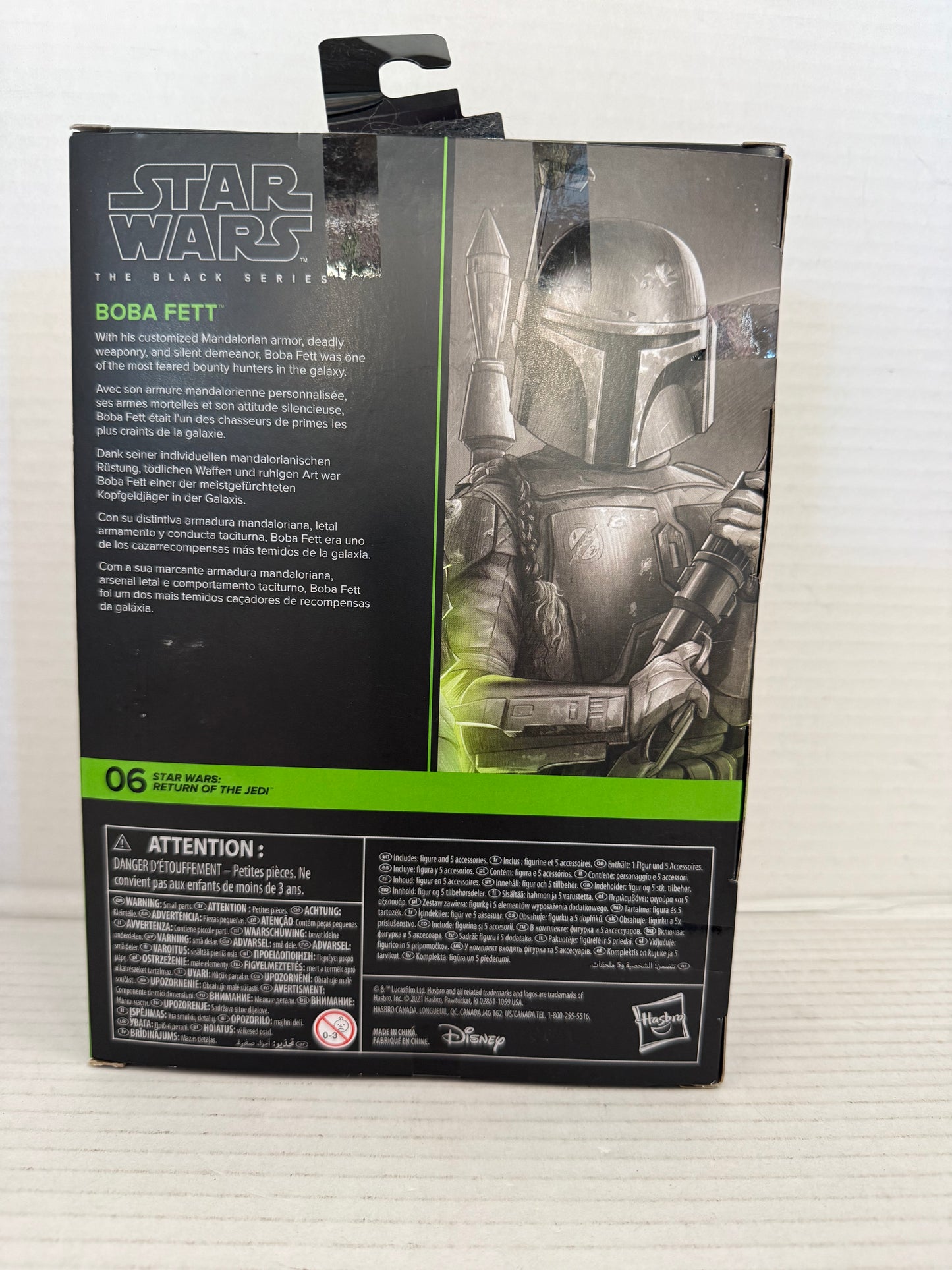 Hasbro Star Wars: the Black Series Boba Fett Figure
