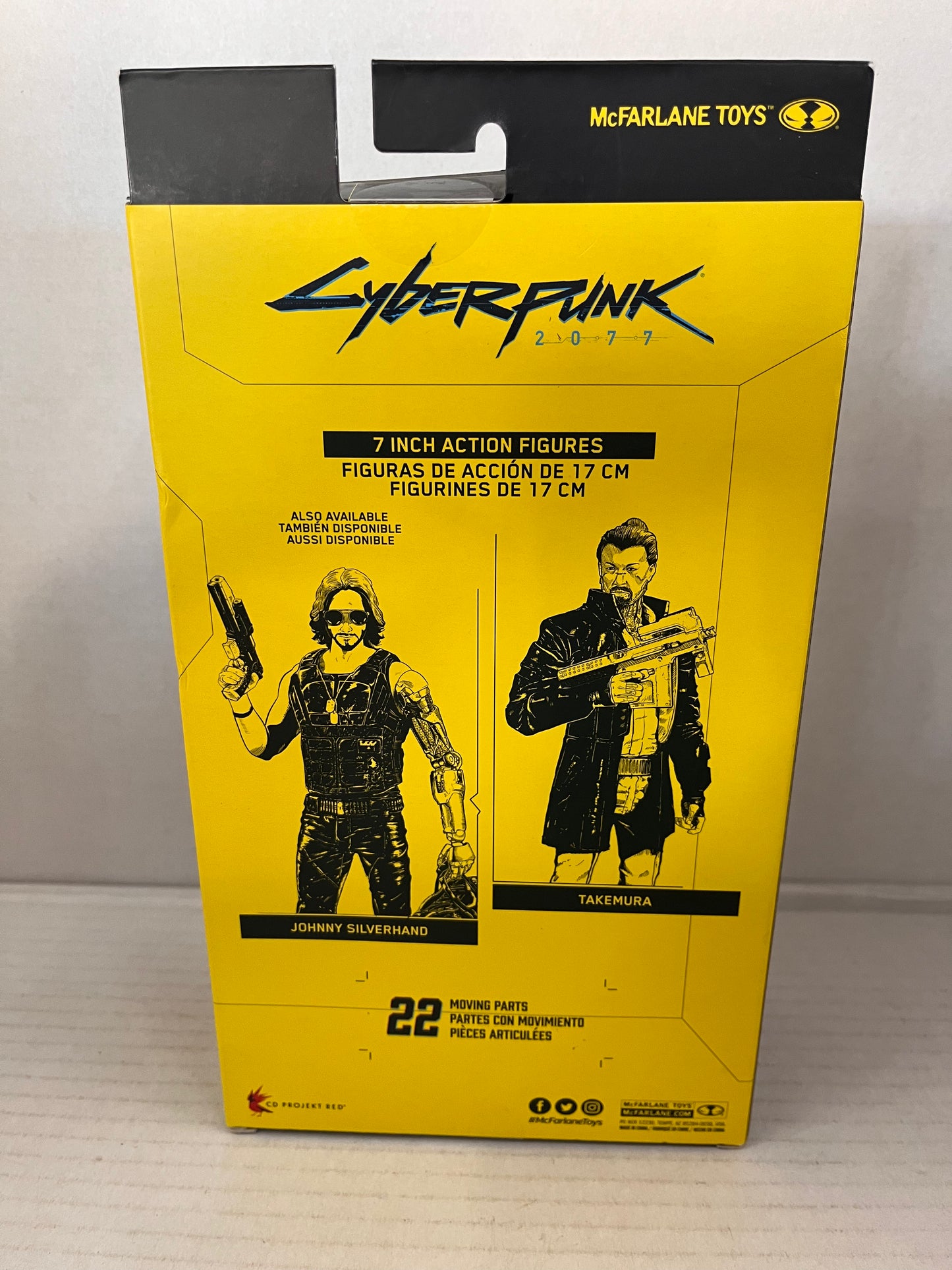 McFarlane Toys Cyberpunk 2077 Wave 2 Takemura Action Figure