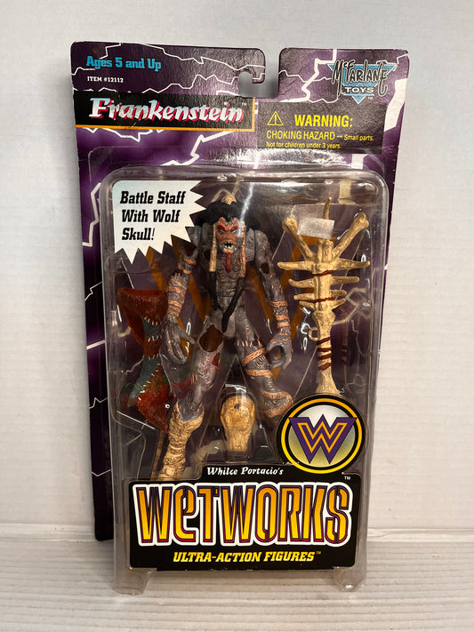 Mcfarlane Toys Wetworks Series 2 Frankenstein W/ Wolf Skull Ultra Action Figure
