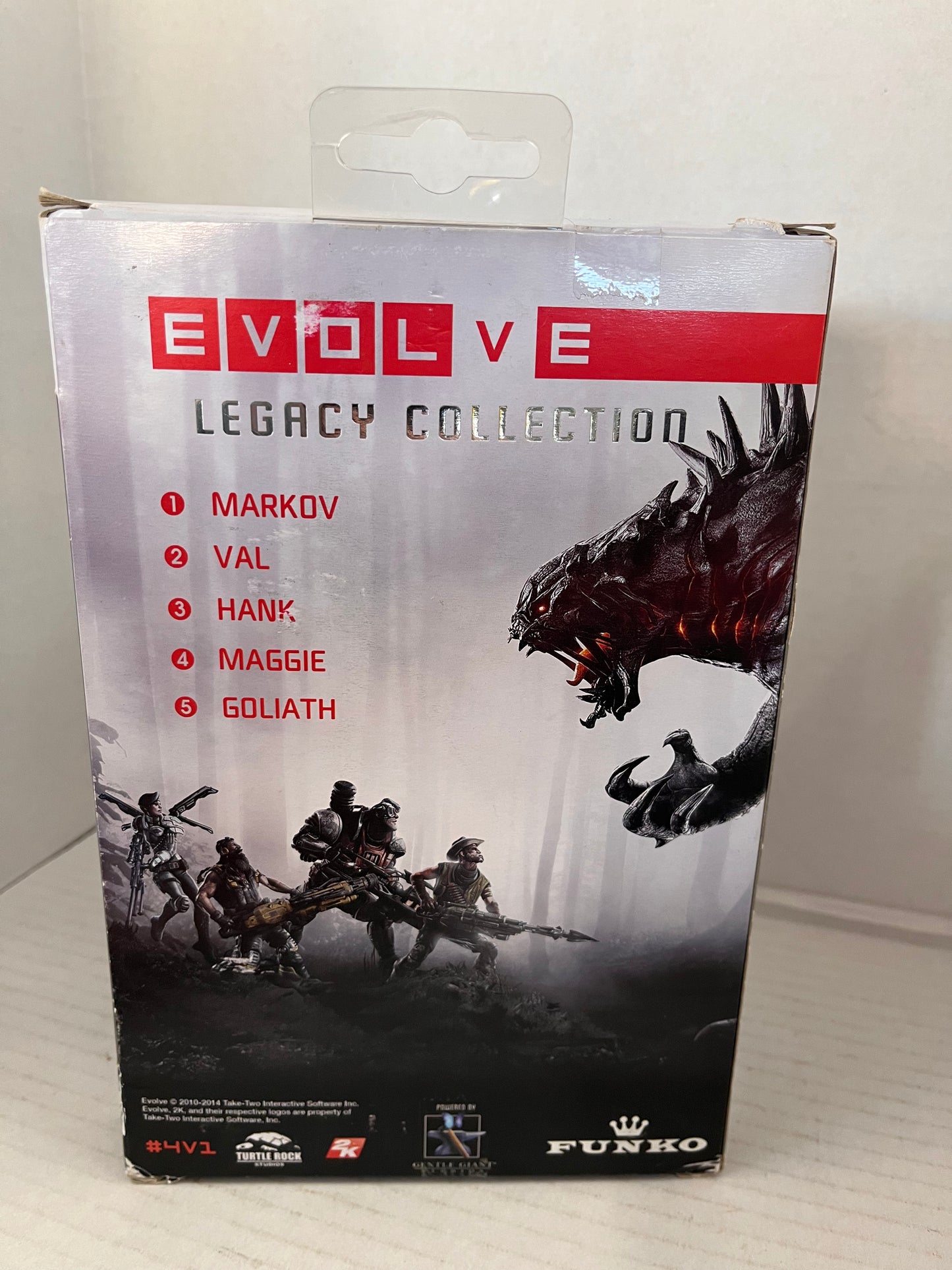 Evolve Funko Legacy 6" Action Figure Markov