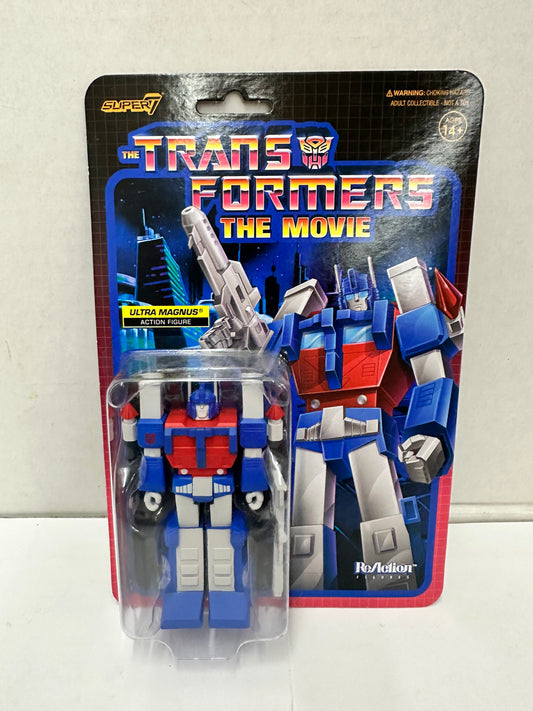 Transformers The Movie Ultra Magnus Action Figure 2022  Reaction Super 7