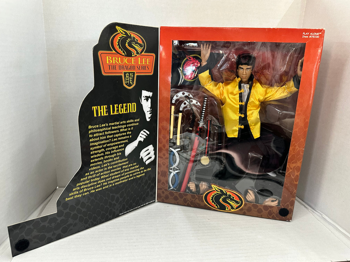 Bruce Lee The Dragon Series The Legend Action Figure 2000 #75100
