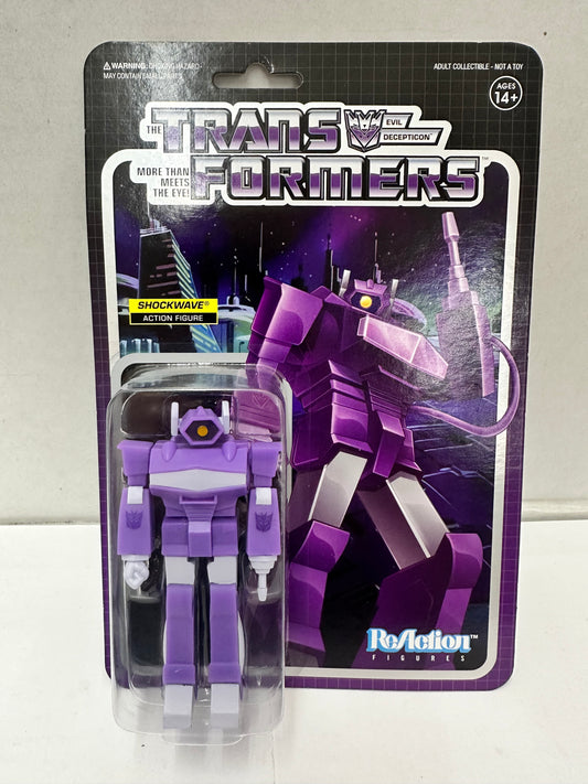 Transformers Shockwave ReAction Figure Super 7