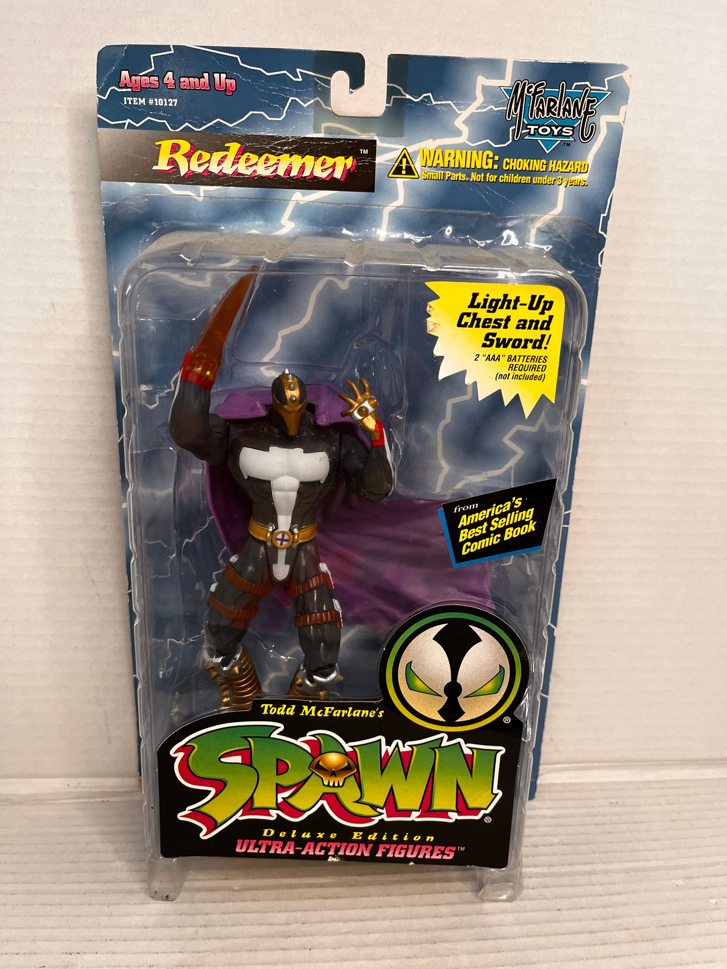 VTG McFarlane Toys Spawn Redeemer Deluxe Edition action figure series 3 1995 6"