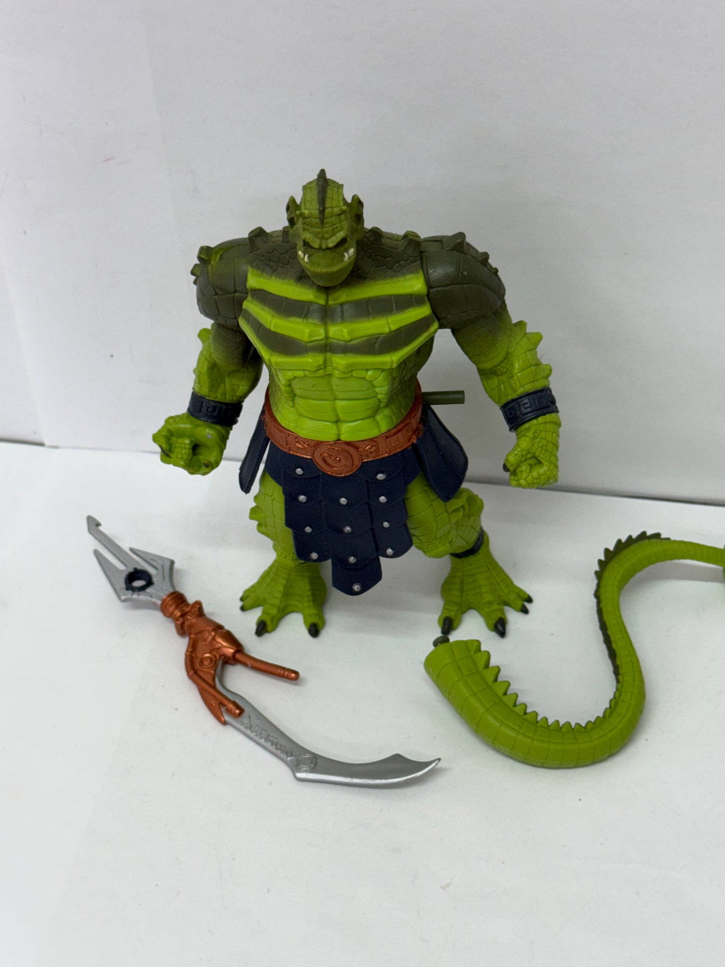 200X Masters Of The Universe Whiplash Complete MOTU 2002 - Loose Tail