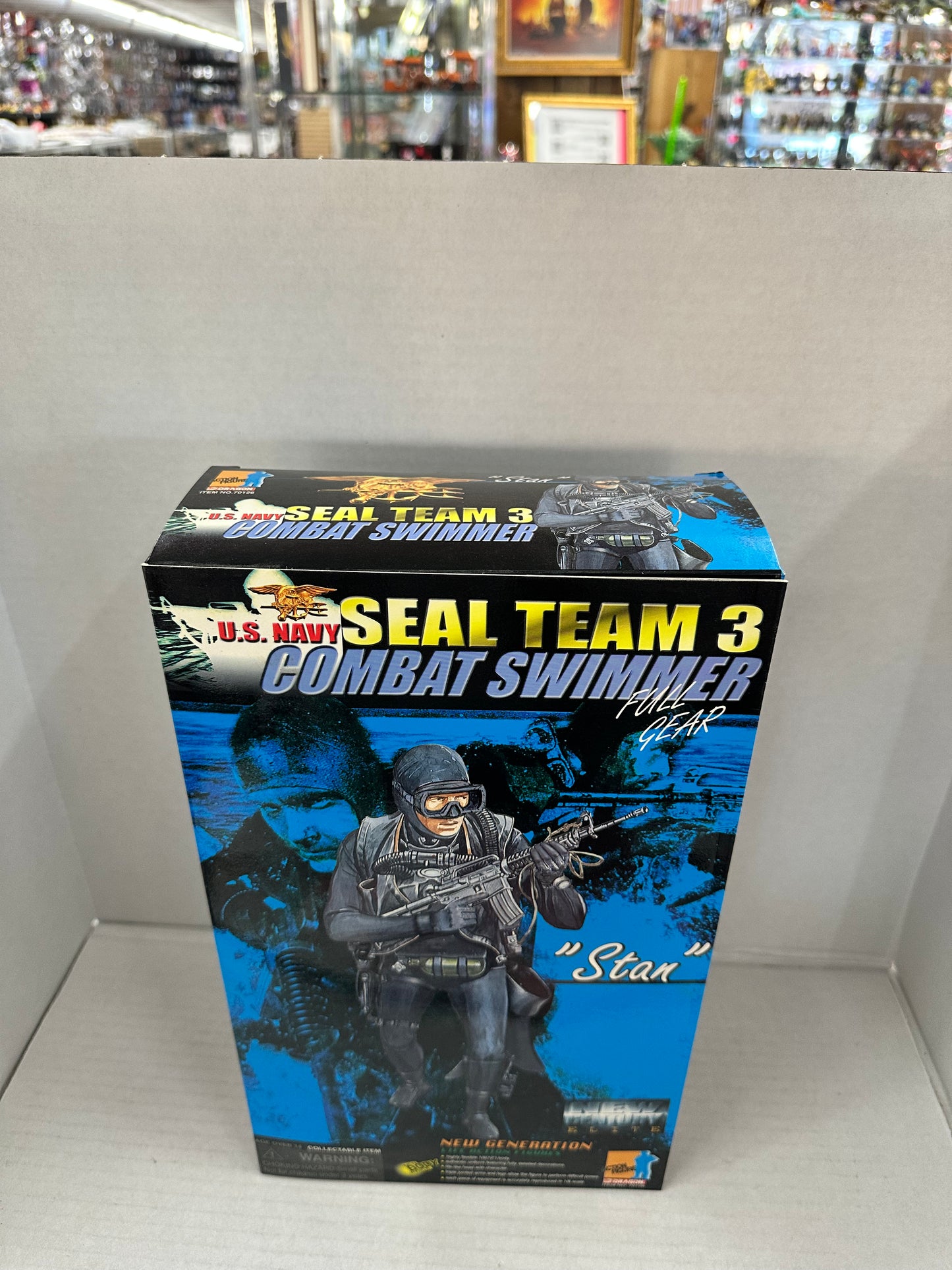 DRAGON 1/6 US NAVY SEAL TEAM 3 COMBAT SWIMMER 12 INCH " STAN "