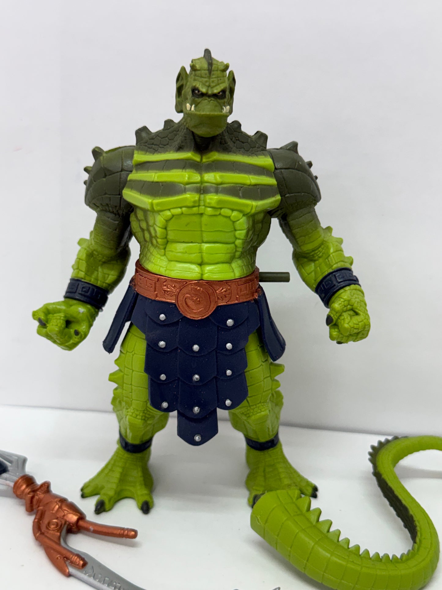 200X Masters Of The Universe Whiplash Complete MOTU 2002 - Loose Tail