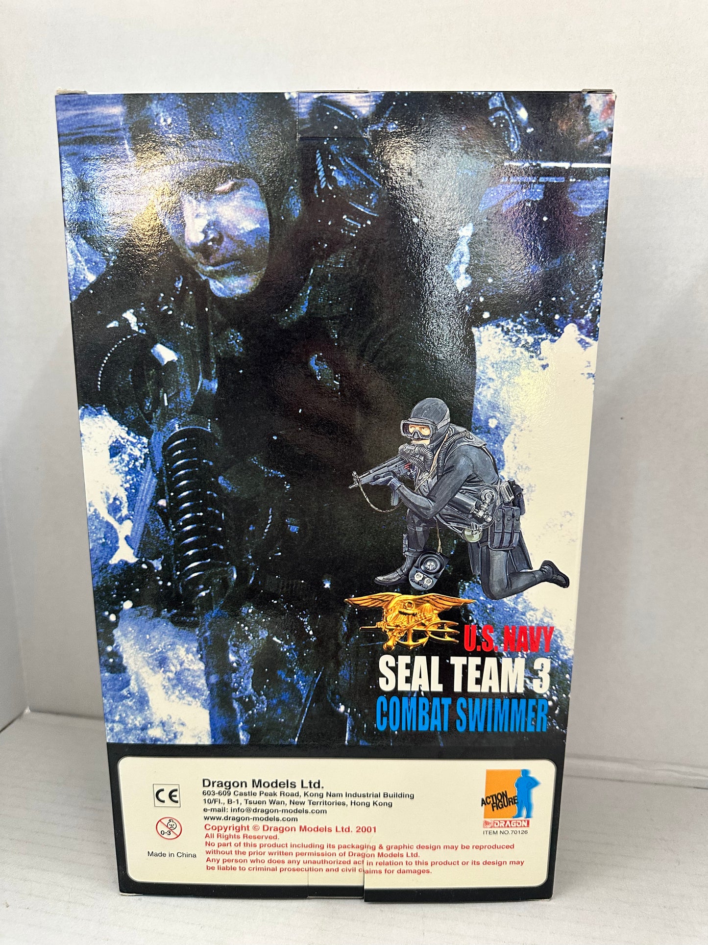 DRAGON 1/6 US NAVY SEAL TEAM 3 COMBAT SWIMMER 12 INCH " STAN "