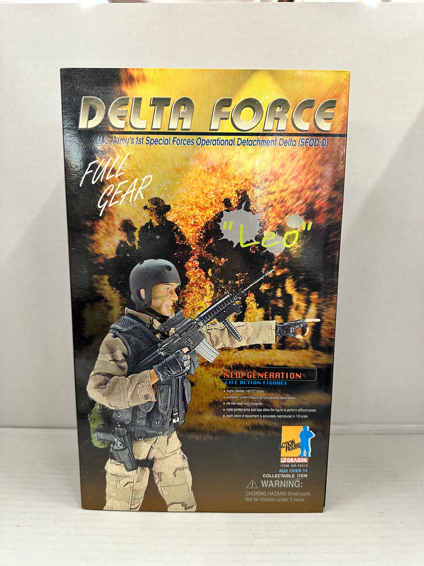 Dragon 1st Special Delta Force Operational Detachment Leo 12" Figure