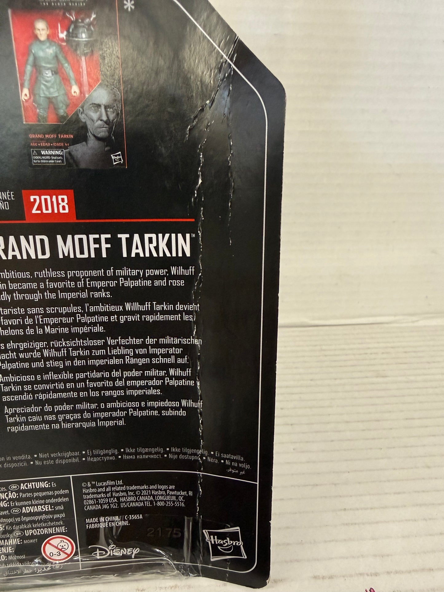 Star Wars Black Series Archive Grand Moff Tarkin 6" Action Figure MOC New