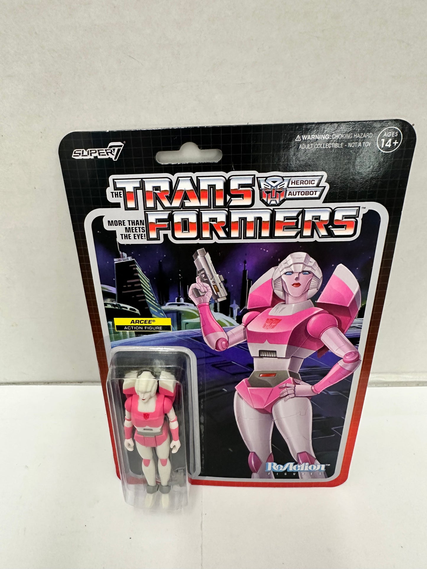 Arcee Transformers Super 7 Reaction Figure