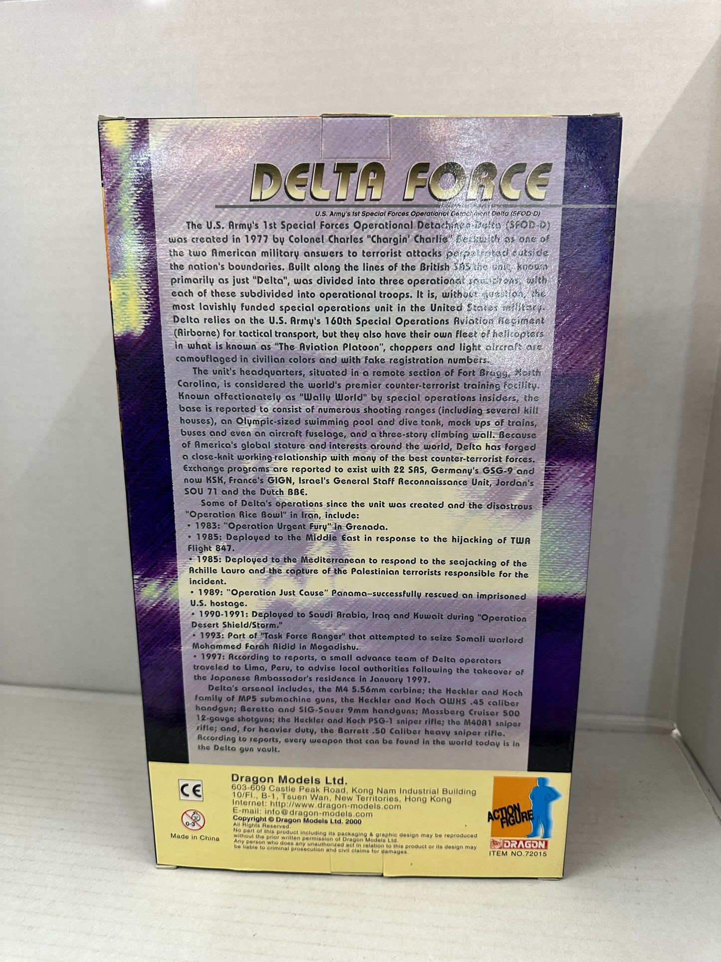 Dragon 1st Special Delta Force Operational Detachment Leo 12" Figure