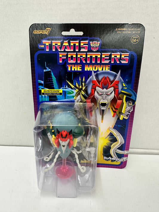 Transformers The Movie Quintesson Action Figure 2022 Reaction Super 7