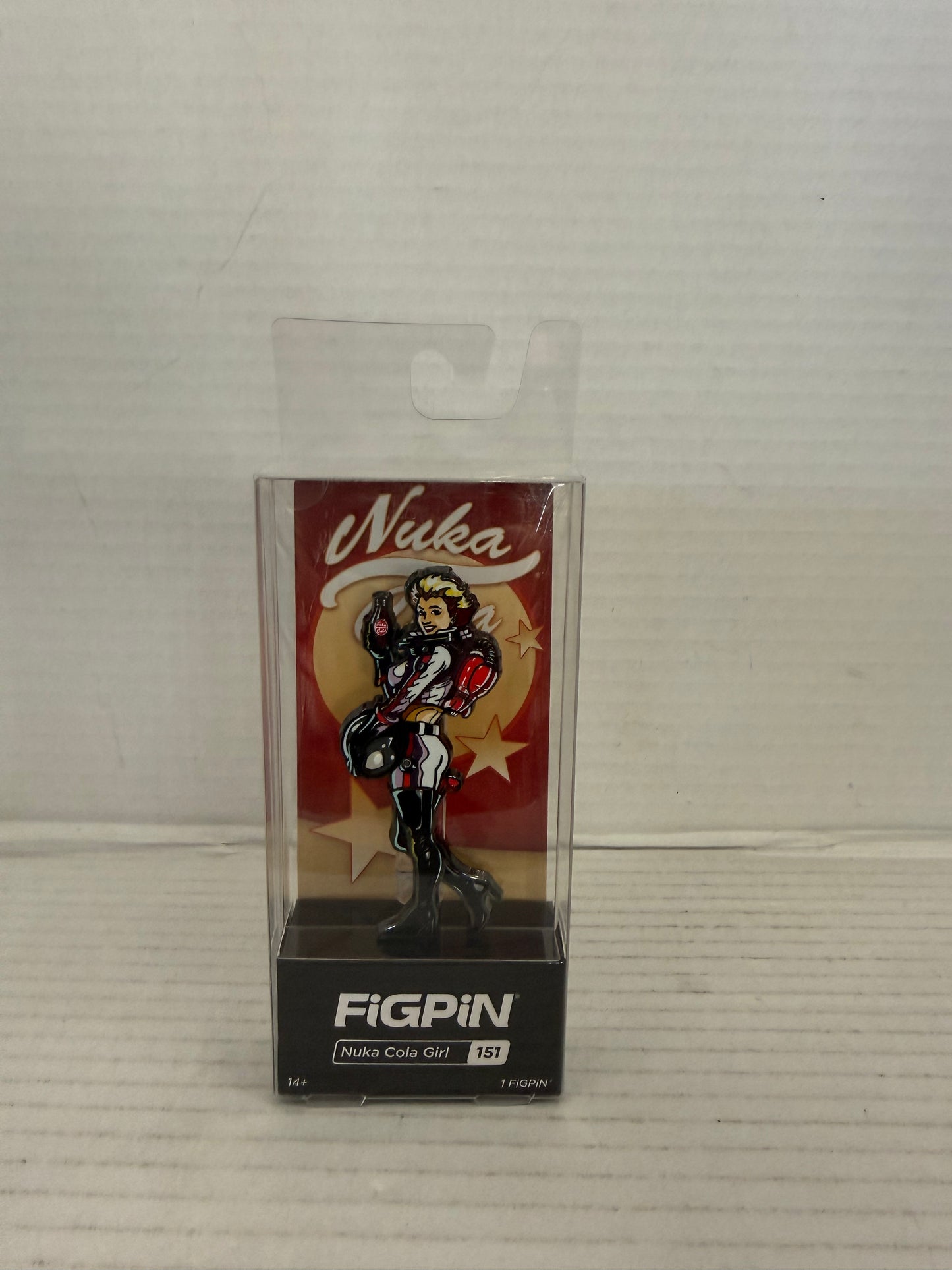 FiGPiN Nuka Cola Girl #151 - SOFT CASE - Brand New