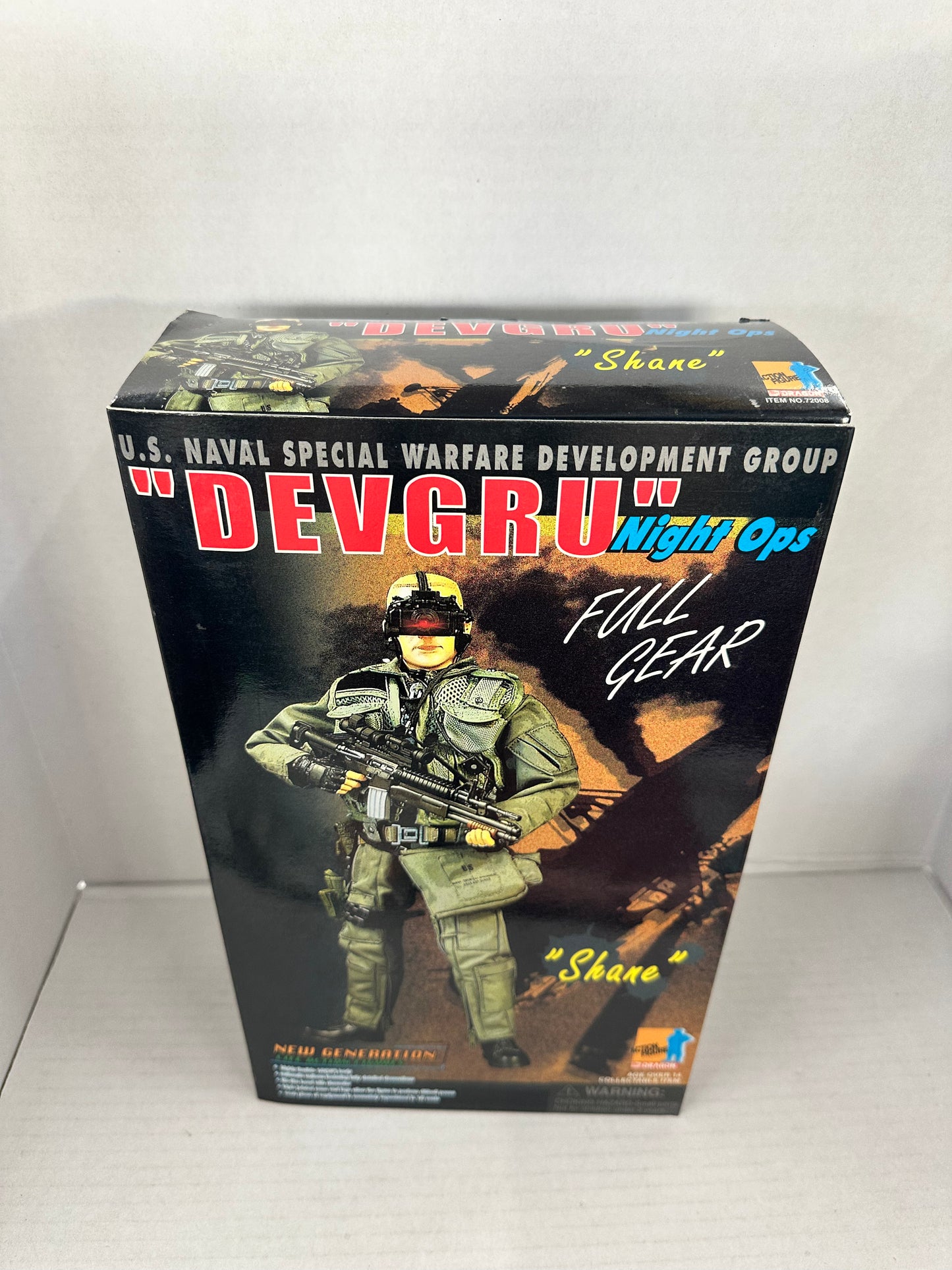 1/6 American Dragon Figure DEVGRU Nights Ops Shane