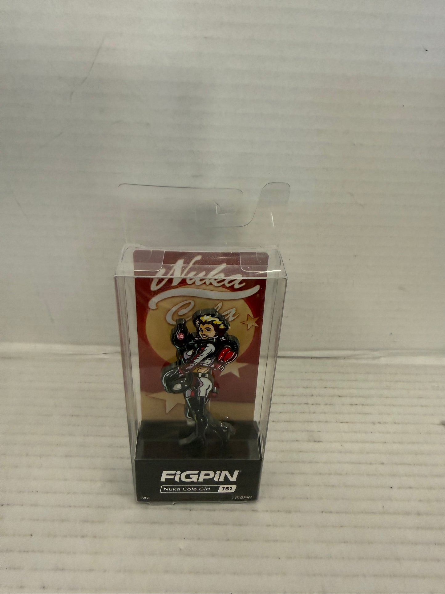 FiGPiN Nuka Cola Girl #151 - SOFT CASE - Brand New