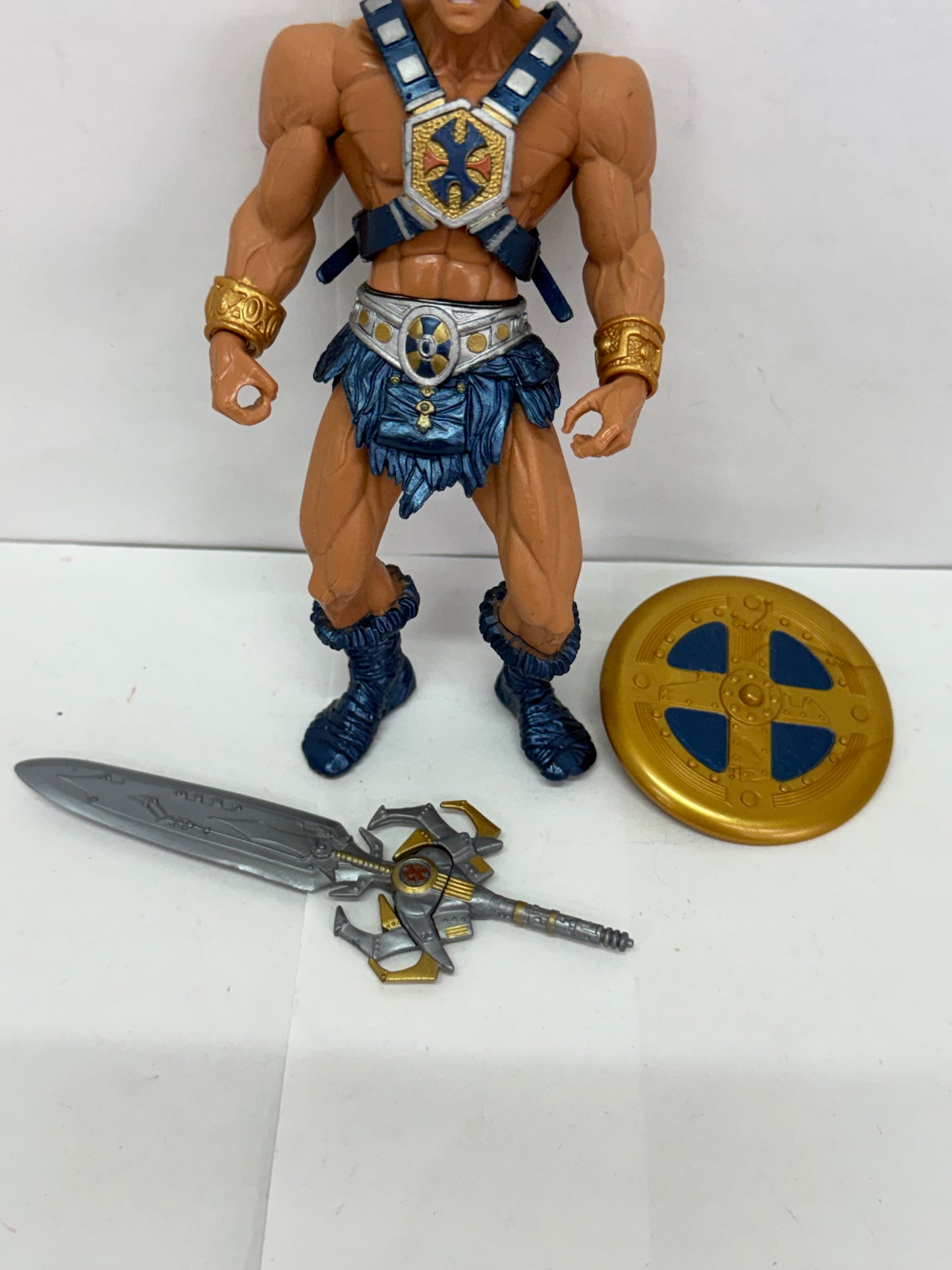 Mattel Masters Of The Universe 200X Smash Blade He-Man 2002 6" Vintage Figure #1