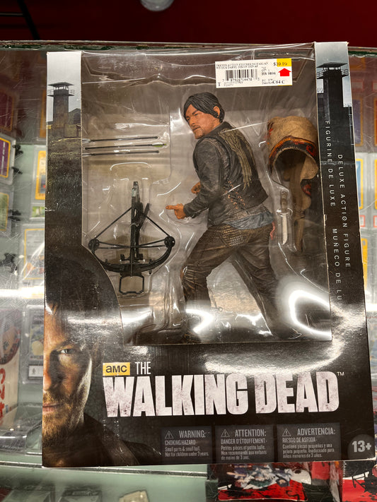 The Walking Dead Mcfarlane Deluxe Daryl Dixon 10 inch New